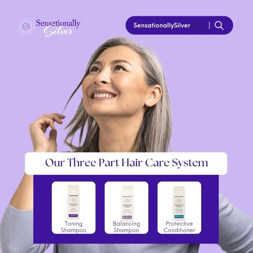 JUST IN! Sensationally Silver Hair Care Set